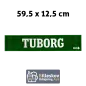 Tuborg PVC bar runner - 59,5x12,5 cm Tuborg PVC bar runner - 59,5x12,5 cm