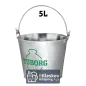 Tuborg metal spand - 5 liter