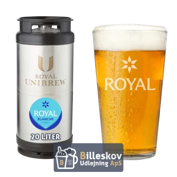 Royal Blanche 20 ltr. fustage