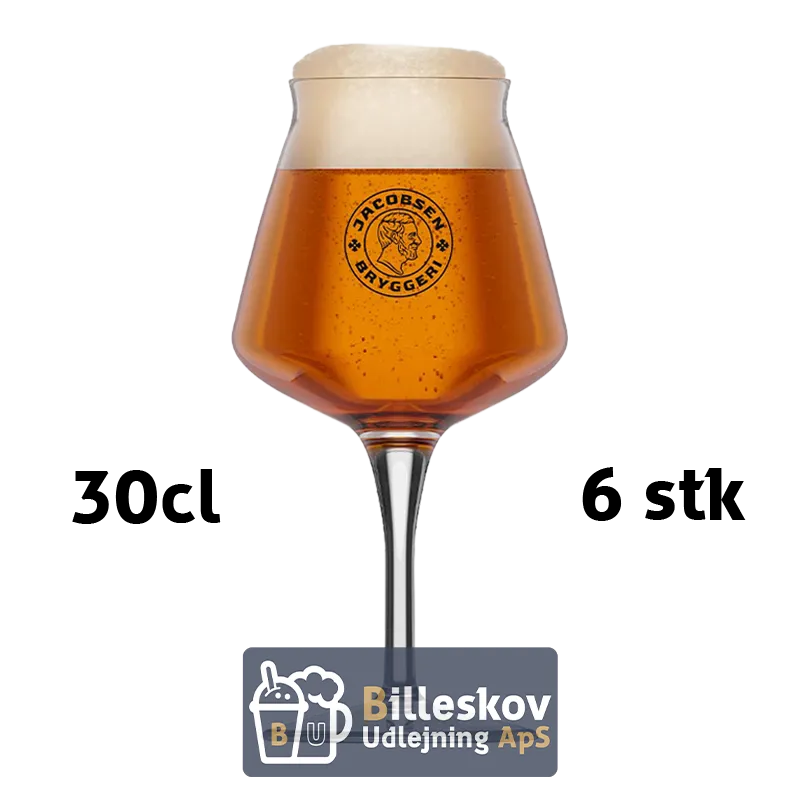 Jacobsen glas 30 Cl. - 6 stk.
