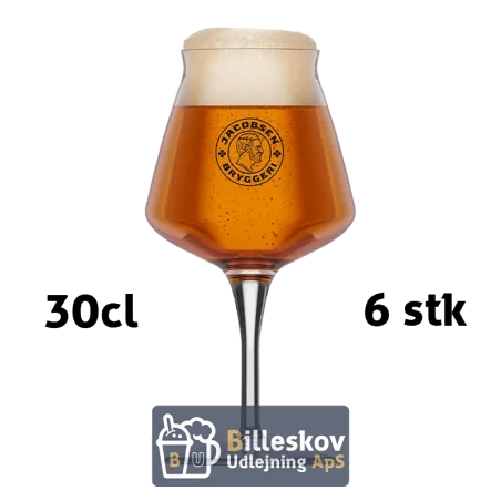 Jacobsen glas 30 Cl. - 6 stk.