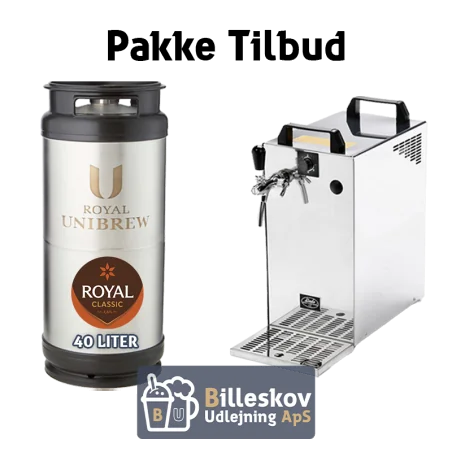 Bordanlæg - 40 ltr. Royal Classic
