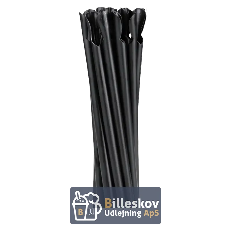 Plastiksugerør/ske – 250 stk. Plastiksugerør/ske – 250 stk.