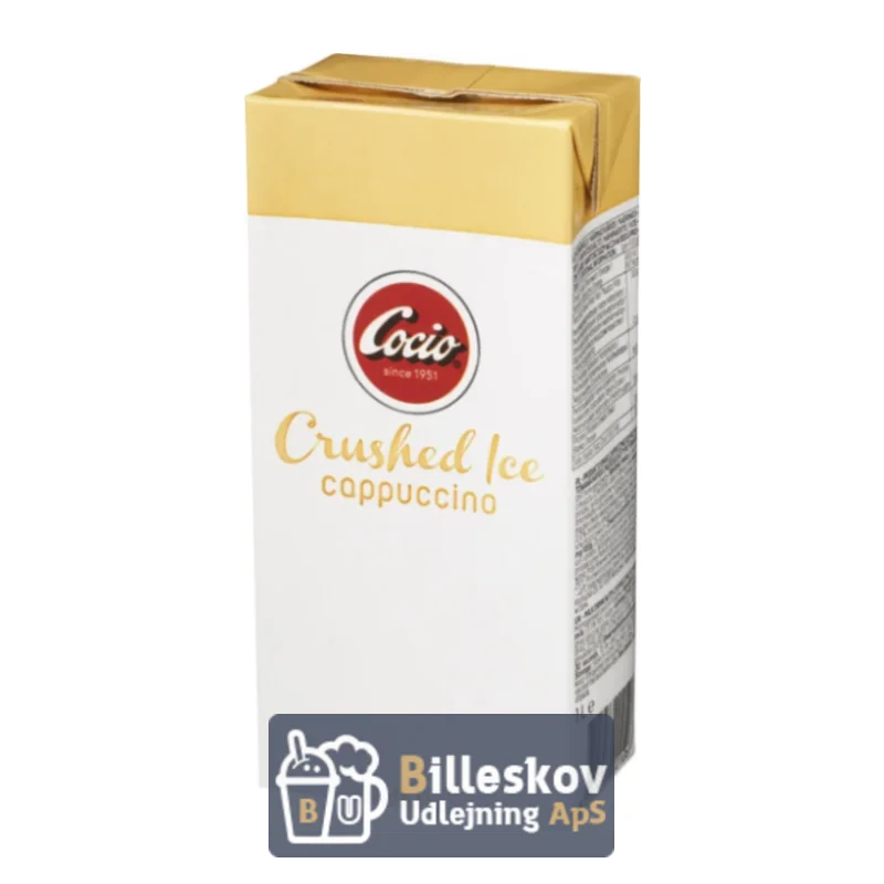 Cocio Crushed Ice Cappuccino – 1 Ltr. Mix Cocio Crushed Ice Cappuccino – 1 Ltr. Mix