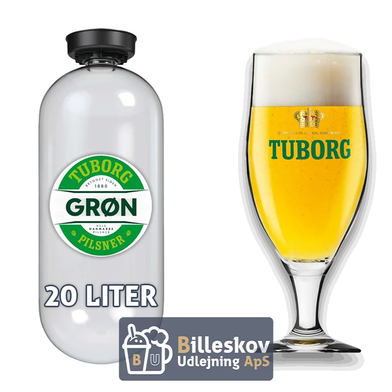 Tuborg Pilsner 20 ltr. - MD20 Tuborg Pilsner 20 ltr. - MD20