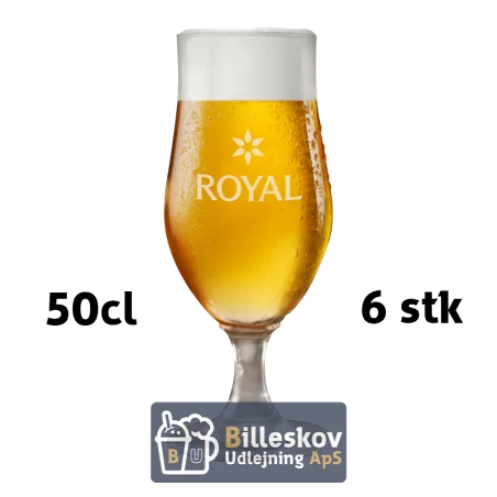 Royal stilkglas 50 cl. - 6 stk.