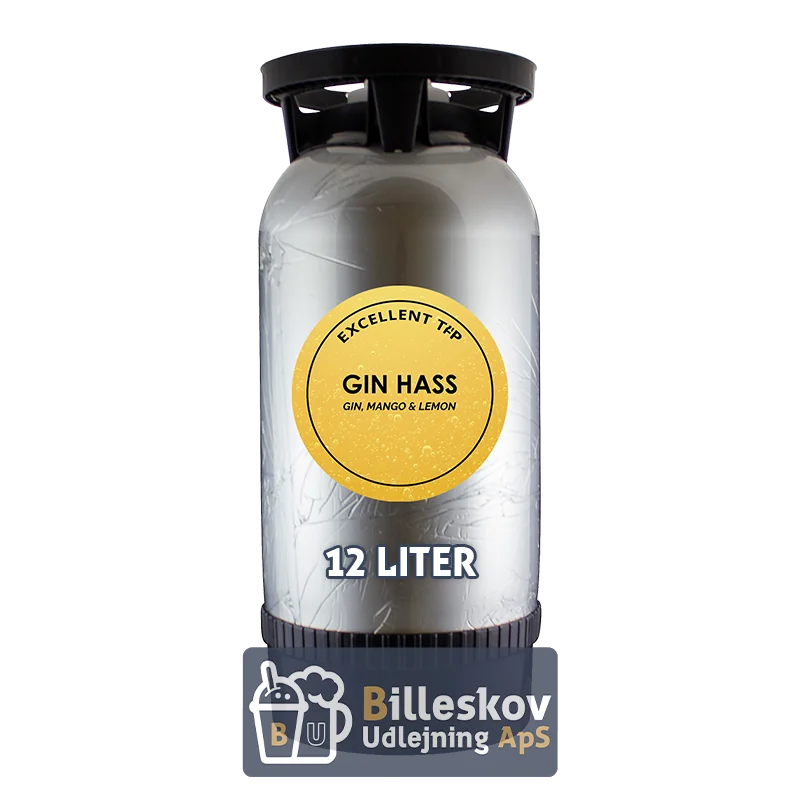 Gin Hass - 5,6% - 12 ltr. Fustage