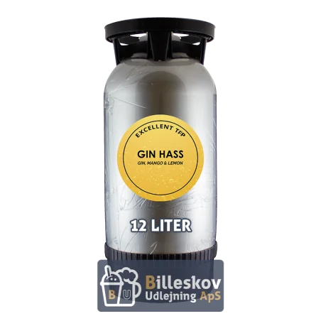 Gin Hass - 5,6% - 12 ltr. Fustage