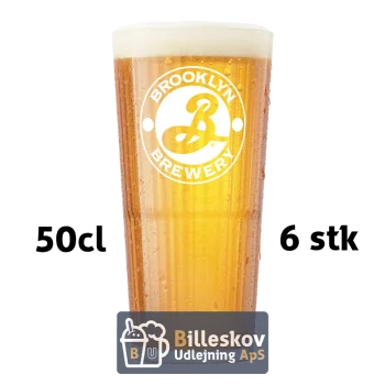 Brooklyn glas 50 cl. - 6 stk.