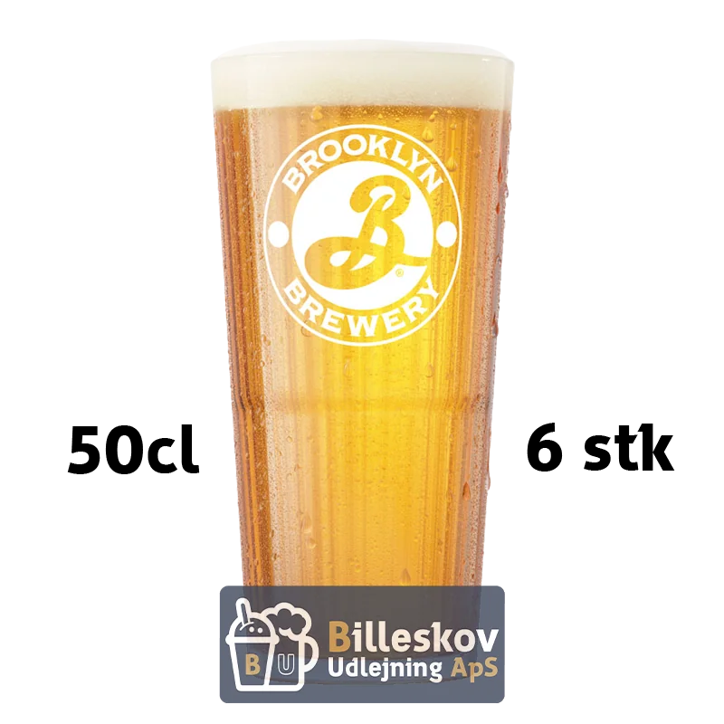 Brooklyn glas 50 cl. - 6 stk. Brooklyn glas 50 cl. - 6 stk.