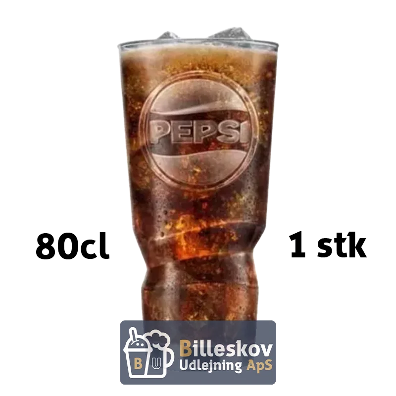 Pepsi glas 80 cl. - 1 stk. Pepsi glas 80 cl. - 1 stk.