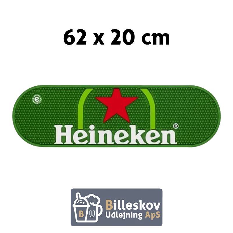 Heineken bar runner - 62x20 cm