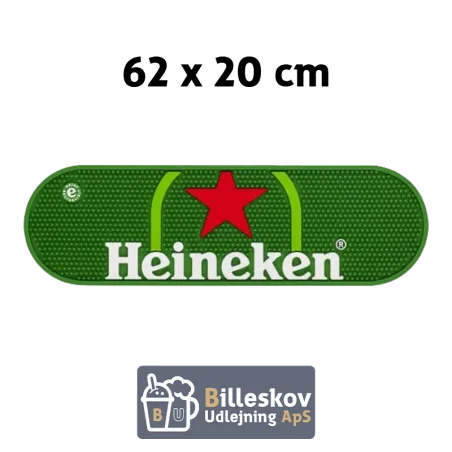 Heineken bar runner - 62x20 cm