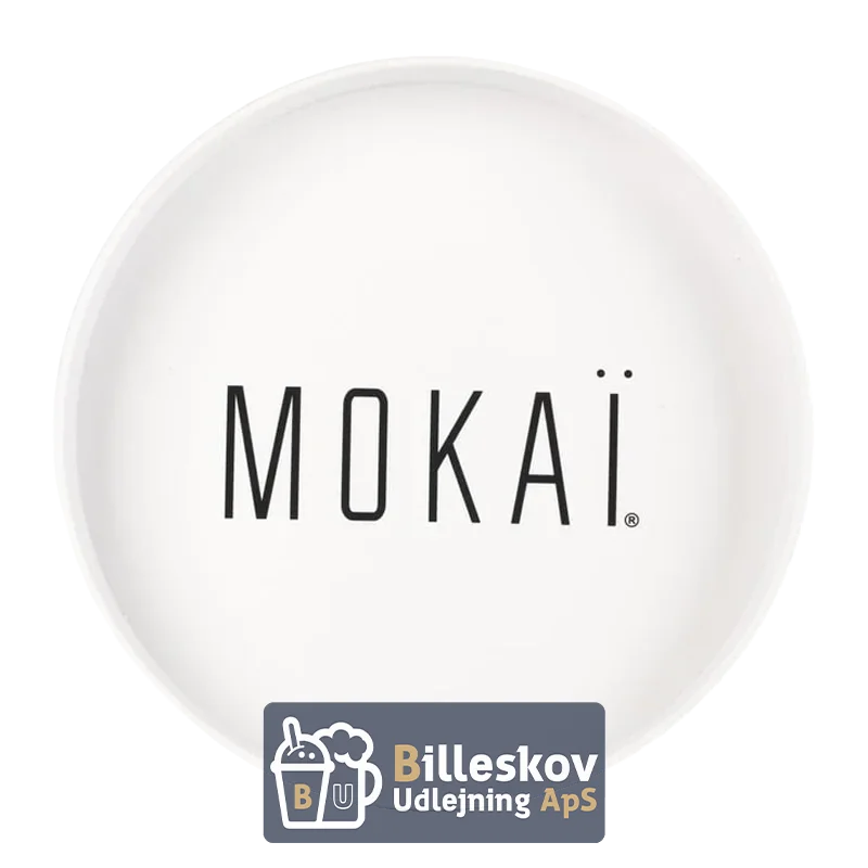 MOKAÏ Serveringsbakke Ø32 cm - Hvid MOKAÏ Serveringsbakke Ø32 cm - Hvid