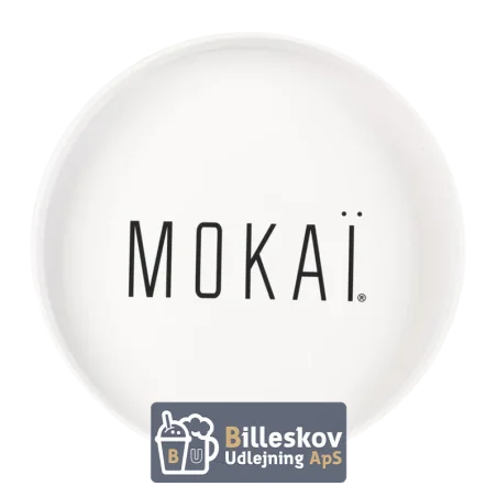 MOKAÏ Serveringsbakke Ø32 cm - Hvid
