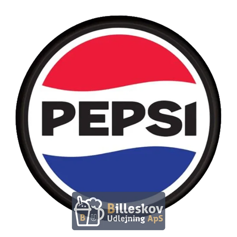 Pepsi Serveringsbakke Ø37 cm - Anti-Slip – Sort