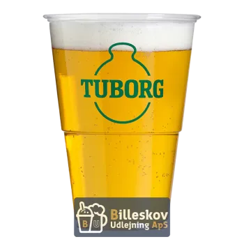Ølkrus - Tuborg - Plastik - 40 cl