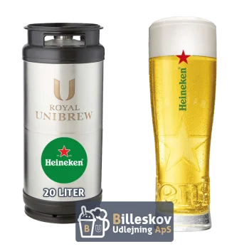 Heineken 4,6% 20 Ltr. Fustage