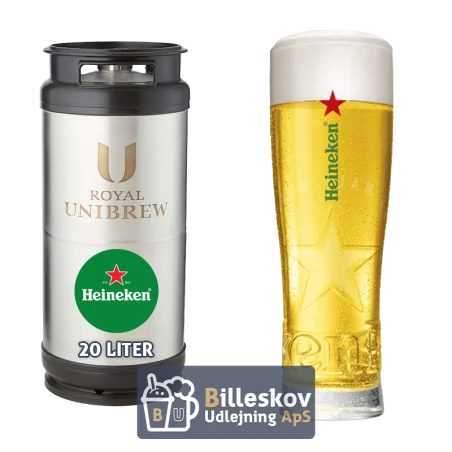 Heineken 4,6% 20 Ltr. Fustage