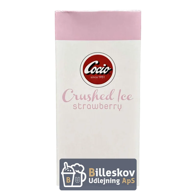 Cocio Crushed Ice Strawberry– 1 Ltr. Mix