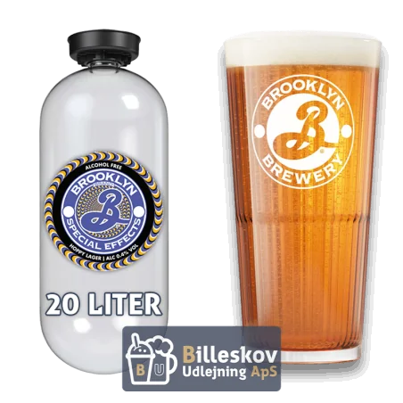 Brooklyn Special Effect Hoppy Lager - Alkoholfri - 20 ltr.
