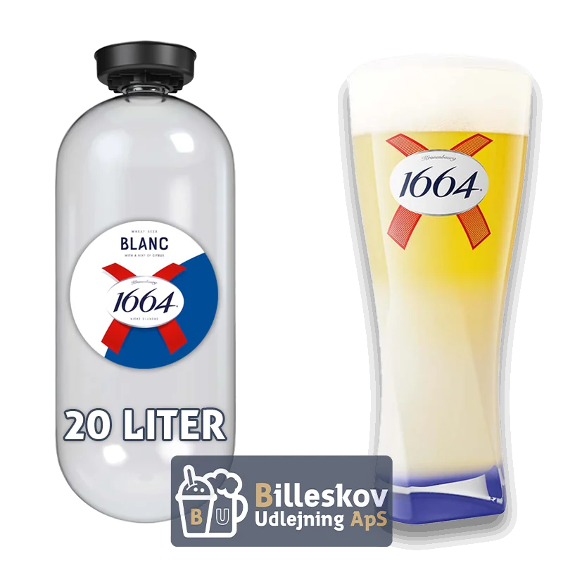 1664 Blanc 20 ltr. fustage. - MD20 1664 Blanc 20 ltr. fustage. - MD20
