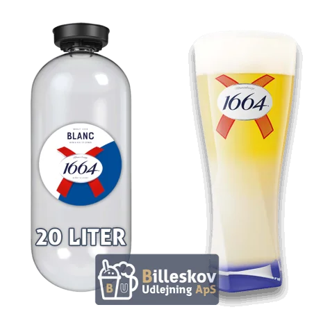 1664 Blanc 20 ltr. fustage. - MD20